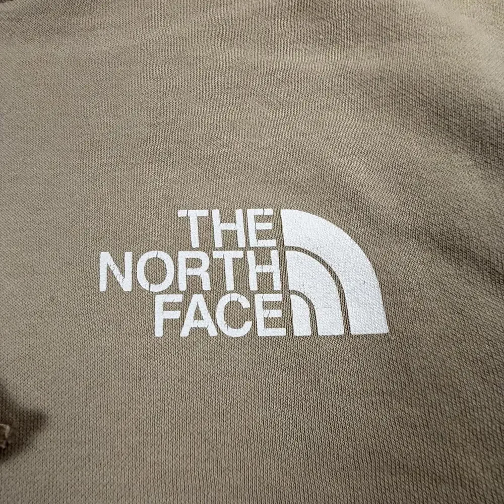 The North Face Men's Hoodie Sweatshirt Beige Medium‎ #1368